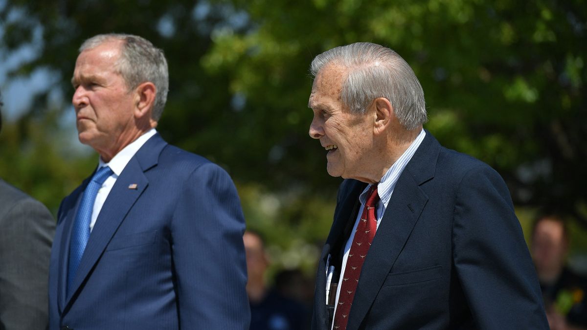 Zemřel Donald Rumsfeld, hlavní strůjce války v Iráku
